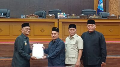 DPRD Bangka Barat Gelar Rapat Paripurna Persetujuan Nota Keuangan RAPBD Tahun 2025