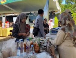 DPKP Bangka Tengah Gelar Gerakan Pasar Murah, Warga Antusias Beli Sembako Harga Terjangkau