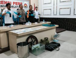 Polres Bangka Selatan Ungkap 5 Kasus Pidana Selama Operasi Tertib Menumbing 2025