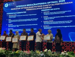 BRIN Anugerahi Pangkalpinang Penghargaan BRIDA/BAPPERIDA Optimal 2025 Berkat Solusi Inovatif Kelola Sampah