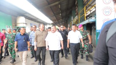 Jelang Kunjungan Presiden RI ke Babel, Gubernur Hidayat Dampingi Jaksa Agung Tinjau Smelter PT Tinindo Internusa