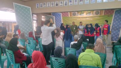 Penyaluran Beras Cadangan Pangan di Kecamatan Gerunggang Berjalan Lancar