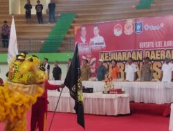 Perdana, FOBI Bangka Belitung Gelar Kejurda Barongsai di GOR Sahabudin