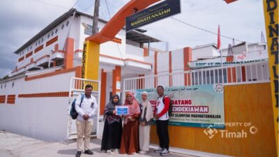Dukung Pendidikan dan Keagamaan, PT TIMAH Tbk Serahkan Bantuan Pembangunan Masjid Yayasan Khodijah Center Madani