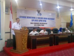 Pemkot Pangkalpinang Monitoring dan Evaluasi Program LAPOR SP4N