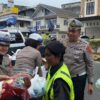 Ditlantas Polda Babel Gelar Jumat Berkah, Bagikan Hasil Ketahanan Pangan Dan Sembako Ke Warga