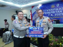 Polda Babel Raih Apresiasi Integritas Pelaporan Data Pemeriksaan Kesehatan Jasmani dan Rohani Tahun 2025