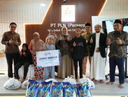 Momen HLN ke 80, YBM PLN Babel Hadirkan Kebahagiaan Bagikan 1.000 Paket Sembako