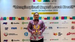 JNE Raih Penghargaan Indonesia Creative Awards 2025 atas Dukungan UMKM dan Ekonomi Kreatif