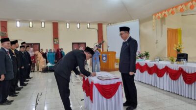 Bupati Markus Lantik 21 Pejabat di Lingkungan Pemkab Bangka Barat