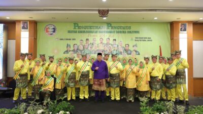 Kukuhkan Pengurus IKM Babel, Gubernur Hidayat: Tetap Tunjukkan Komitmen Tinggi untuk Turut Membangun Daerah