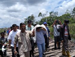 Rusi dan Rina Tarol Tinjau Hulu Sungai Kemis Desa Pergam, Temukan Kerusakan Parah Daerah Resapan Air hingga Ancaman Ketahanan Pangan