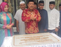 Direnovasi dari Tahun 2023, Wali Kota Pangkalpinang Akhirnya Resmikan Masjid H.Bakri