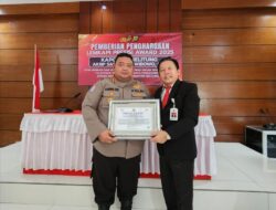 Kapolres Belitung Terima Penganugerahan Presisi Award 2025 Dari Lemkapi