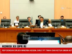 PT TIMAH Tbk Minta Dukungan Komisi XII DPR RI untuk Perkuat Tata Kelola Pertimahan Nasional