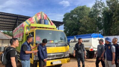 Polda Babel Gerebek Gudang Penimbunan BBM Subsidi Di Kabupaten Bangka, Puluhan Ribu Liter BBM Diamankan
