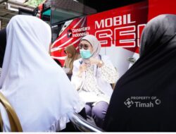 Mobil Sehat PT TIMAH Tbk Hadir di Desa Cambai, Warga Berharap Datang Lagi