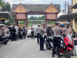 Hari Kedua Operasi Zebra Menumbing, Ditlantas Polda Babel Periksa Kendaraan Anggota