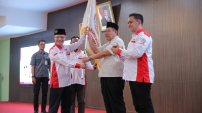 Dipercaya dan Dilantik Sebagai Ketua DPD Abpednas Babel, Gubernur Hidayat Tekankan Anggota Jaga Desa