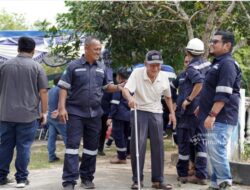 Konsisten Bantu Kesehatan Warga, PT TIMAH Tbk Serahkan Bantuan untuk Lansia di Bangka Barat