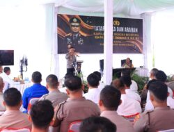 Kunker ke Polres Bangka Barat, Kapolda Tegaskan ke Anggota Beri Pelayanan Terbaik Kepada Masyarakat