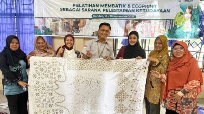 PT TIMAH Tbk Gelar Pelatihan Ecoprint di Karimun, Dorong Pelestarian Budaya dan Pemberdayaan Masyarakat