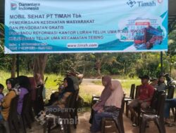 Mobil Sehat PT TIMAH Hadir di Teluk Uma, Warga Antusias Dapatkan Layanan Kesehatan Gratis