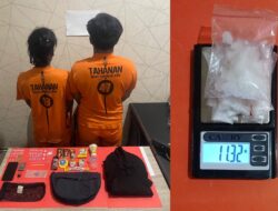 Edarkan Sabu, 2 Pria di Desa Rias Dibekuk Polisi, Barang Bukti 11,32 Gram Berhasil Disita