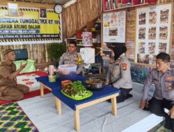 Berbekal Kekompakan Warga, Pos Kamling Bhineka Tunggal Ika RT 18 Arung Dalam Masuk Penilaian Polda