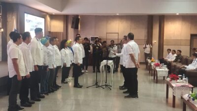 Anindya Bakrie Lantik Ritchie Glen Yapranadi Sebagai Ketua Kadin Babel