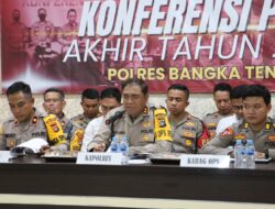 Sepanjang 2025, Angka Kriminalitas di Bangka Tengah Naik, Tertinggi Kasus Curat