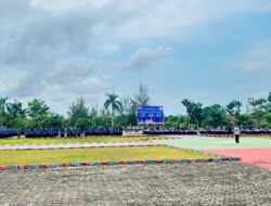 Pemkab Basel Rayakan HUT PGRI, KORPRI dan Hari Guru Nasional dalam Satu Rangkaian Upacara