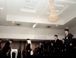 Lantik Pejabat Tinggi Pratama, Administrator, dan Pengawas, Gubernur Hidayat Arsani: Jadilah Pemimpin yang Inspiratif