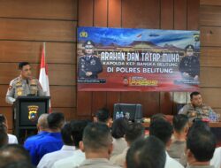Kunjungi Polres Belitung, Kapolda Babel Tekankan Anggota Untuk Berkreasi Dan Kreatif Bertugas