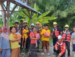 Tim ERG PT TIMAH Tbk Berikan Pelayanan Kesehatan dan Distribusikan Pangan bagi Warga Terdampak Banjir di Sumatera Utara