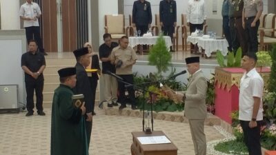 Gantikan Zeki Yamani, Rustam Mataris Dilantik Jadi Anggota DPRD Babel