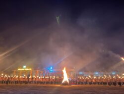 Kapolda Babel Pimpin Renungan Nilai Ksatria Bhayangkara, Irjen Pol Viktor : Jadi Bagian Intropeksi Diri Dan Pedoman Tugas