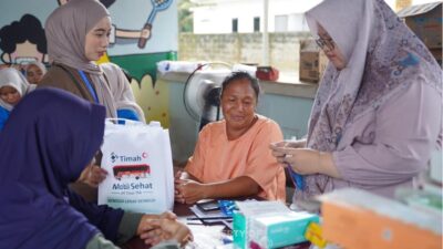 Warga Desa Bukit Layang Serbu Mobil Sehat PT TIMAH Tbk, Berobat Lebih Dekat dan Gratis