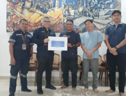 Jelang Natal, PT TIMAH Tbk Serahkan Bantuan Pembangunan Rumah Duka untuk Gereja di Bangka Barat