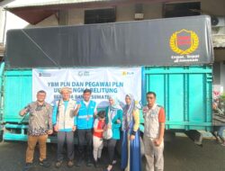 Dua Hari Perjalanan, Bantuan PLN UIW Babel Tiba di Posko Bencana PLN UID Sumbar untuk Korban Banjir Bandang