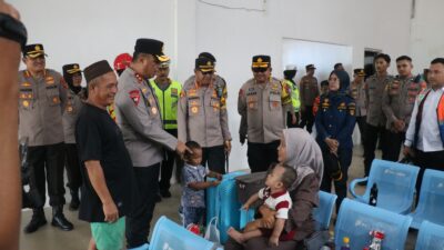 Pastikan Keselamatan Masyarakat Pada Saat Nataru, Kapolda Babel Cek Pos Pelayanan di Pangkalpinang