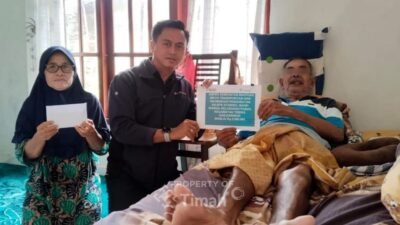 PT TIMAH Tbk Serahkan Bantuan Biaya Pengobatan Warga Desa Pamak, Istri Syamsul Bahri Tak Pernah Menyangka Terima Perhatian dari Perusahaan