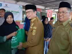 Baznas Bersama Pemkab Bateng Gelar Pasar Sembako Murah untuk Masyarakat Koba