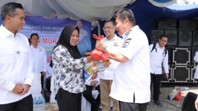 Gubernur Hidayat Arsani Turun di Gerakan Pangan Murah Kadin Indonesia