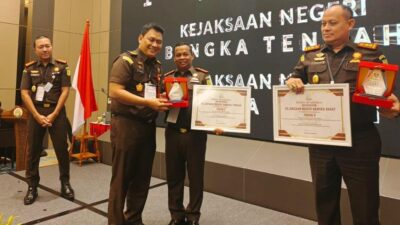 Kejari Bangka Tengah Raih 3 Penghargaan Kinerja Terbaik 2025 dari Kejati Babel