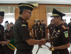 Abvianto Syaifulloh Resmi Dilantik Jadi Kajari Bangka Tengah