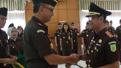 Abvianto Syaifulloh Resmi Dilantik Jadi Kajari Bangka Tengah