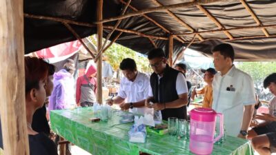 Polisi Bongkar Pondok Diduga Tempat Konsumsi Narkoba di Kawasan Tambang Tanjung Bunga  