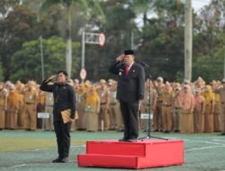 Gubernur Hidayat Arsani Pimpin Upacara, Tegaskan Pentingnya Disiplin dan Integritas
