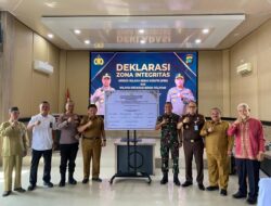 Pemkab Bangka Barat Dukung Polres Deklarasikan Zona Integritas WBK dan WBBM